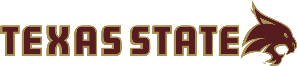 Texas State Bobcats 2008-Pres Secondary Logo 01 vinyl decal